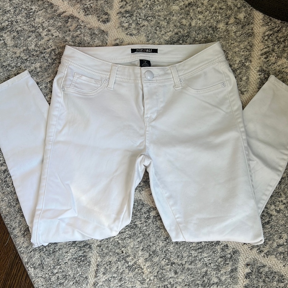 Petite White Jeans